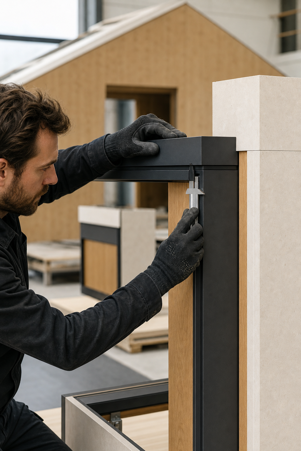 Precision fabrication and installation coordination for a Sanluce architectural project