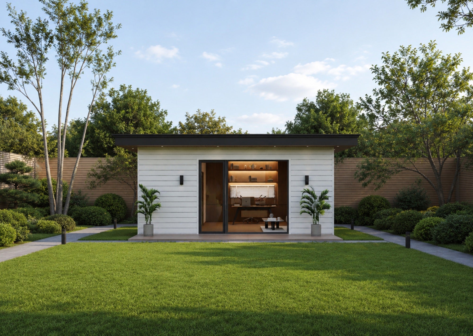 Exterior concept for the FT400 detached backyard studio